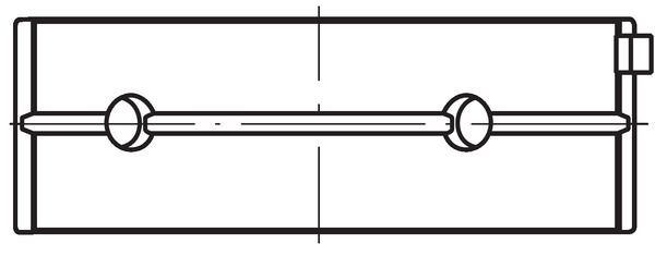 MAHLE Väntvõlli laager 007 HL 21895 000 MAHLE 007HL21895000 Väntvõlli laager Le Baron hind