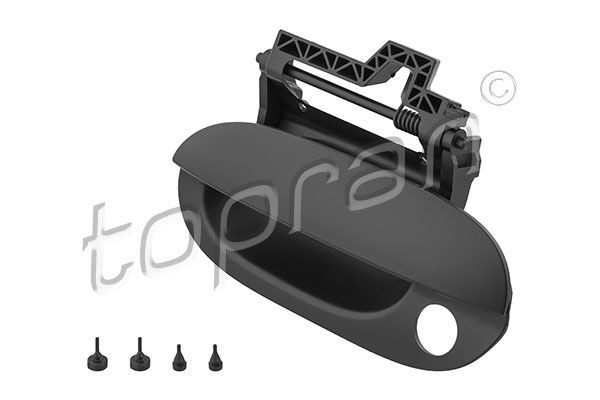 TOPRAN Dörrhandtag 502 465 502 465 TOPRAN handtag bakdörr BMW 5-serie
