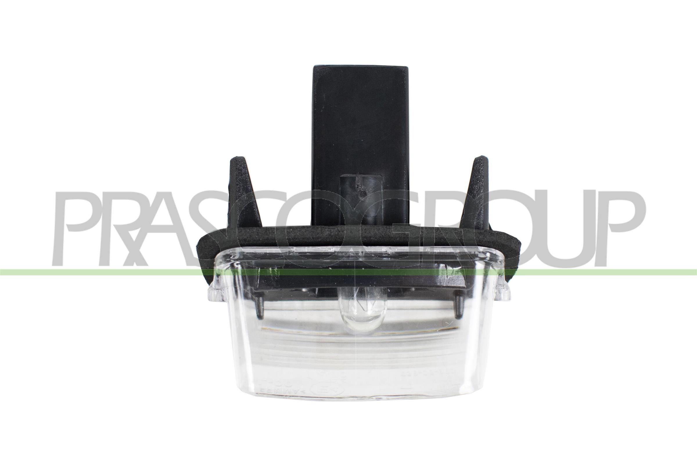 PRASCO Nummerskiltlys PG0094355 PG0094355 Glødelampe nummerskiltlys PEUGEOT EXPERT PRASCO