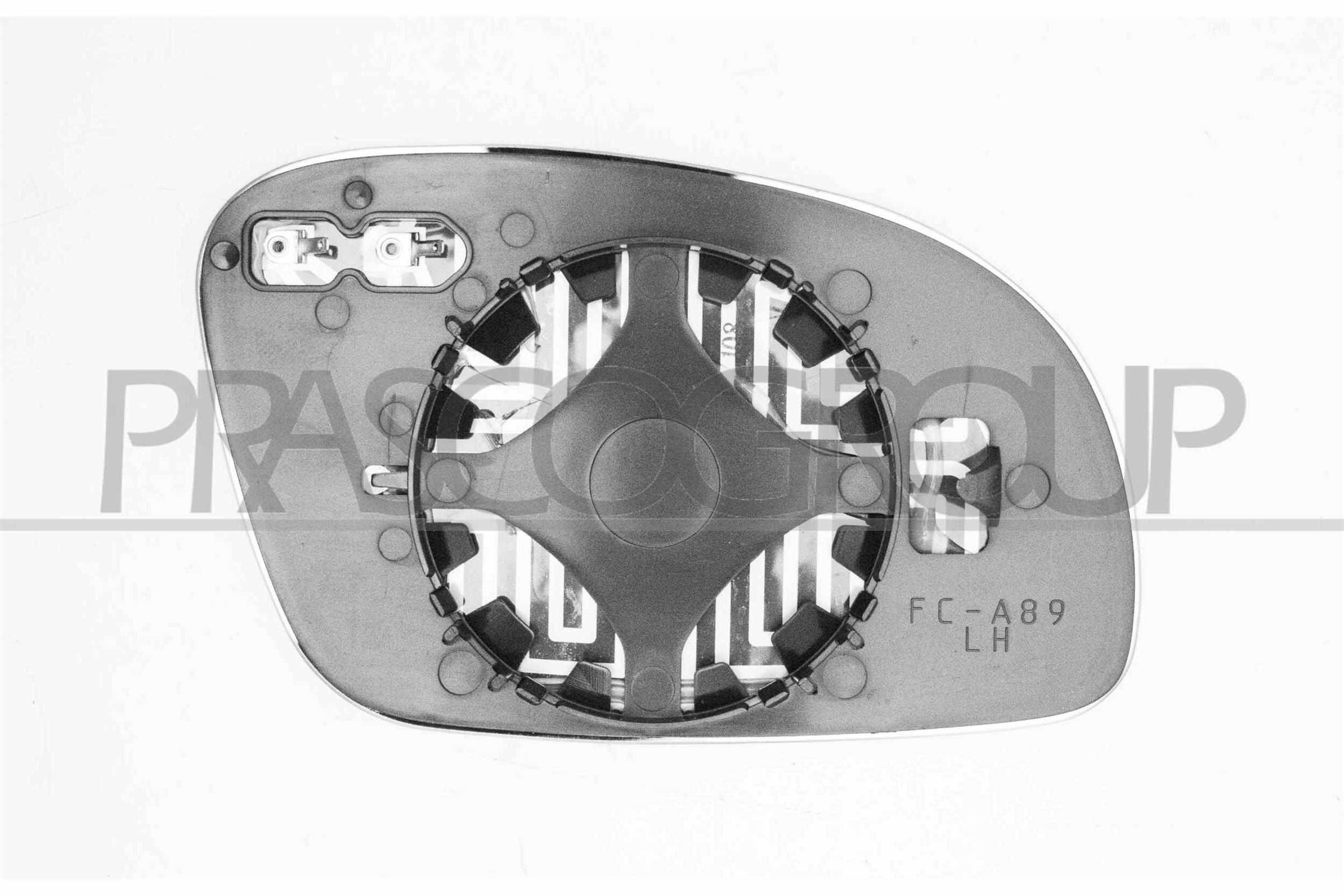 PRASCO Spejlglas, udvendig spejl VG4207514 VG4207514 Sidespejl glas PRASCO CHEVROLET MATIZ
