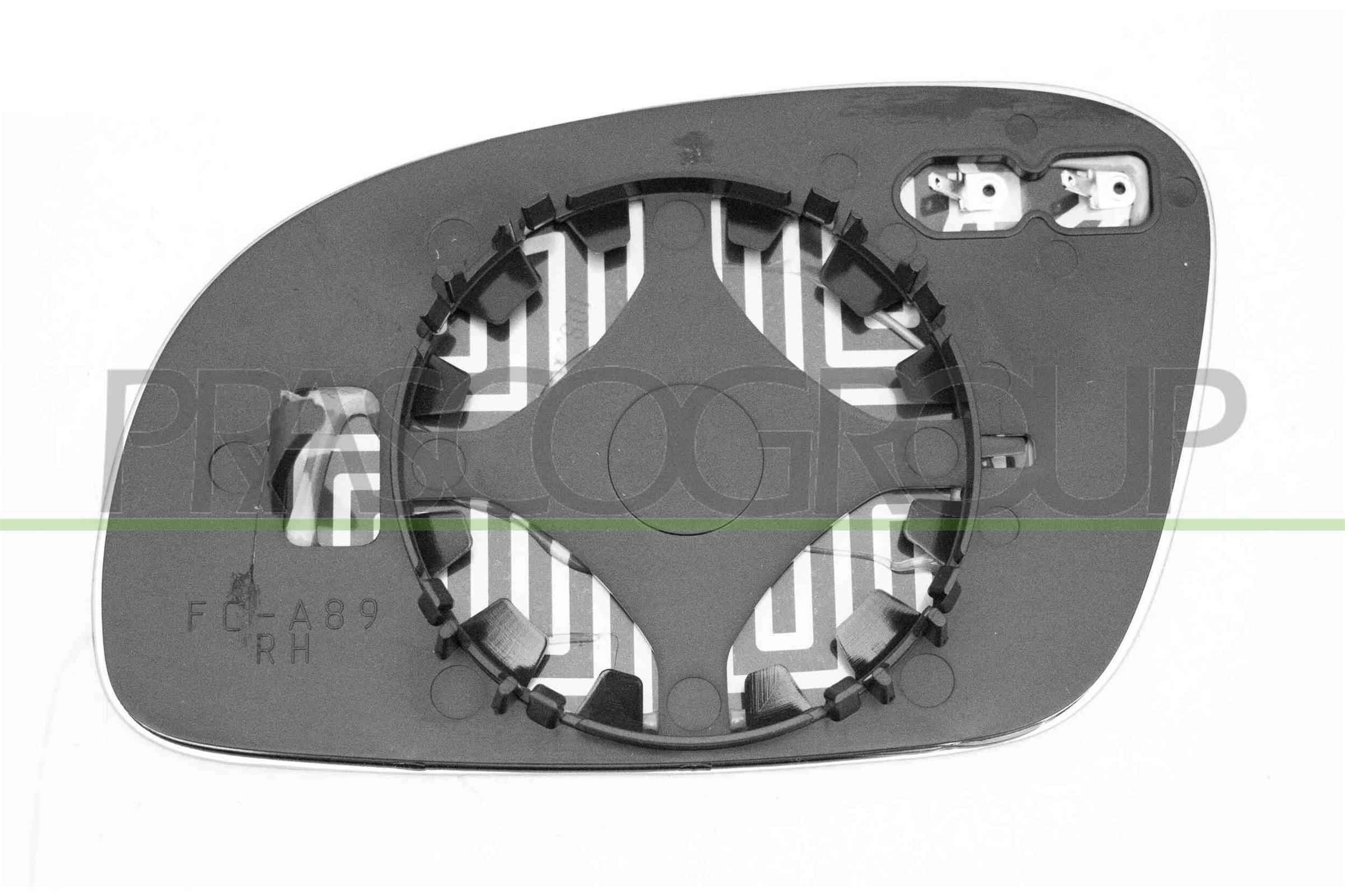 Mirror Glass, outside mirror PRASCO VG4207515 PRASCO VG4207515 2007 VW NEW BEETLE glass for wing mirror replacement