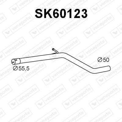 VENEPORTE Izplūdes caurule SK60123 VENEPORTE Izplūdes caurules SK60123 pieredze