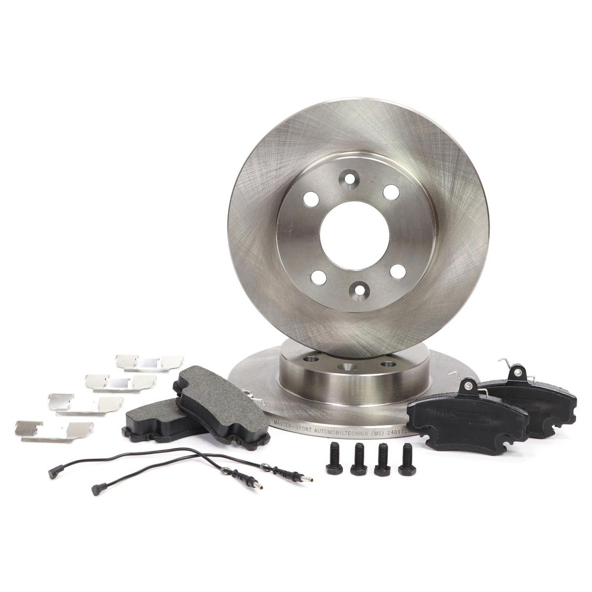 MASTER-SPORT Disques et plaquettes de freins 201201160 201201160 Disque et plaquette de frein RENAULT 4 MASTER-SPORT