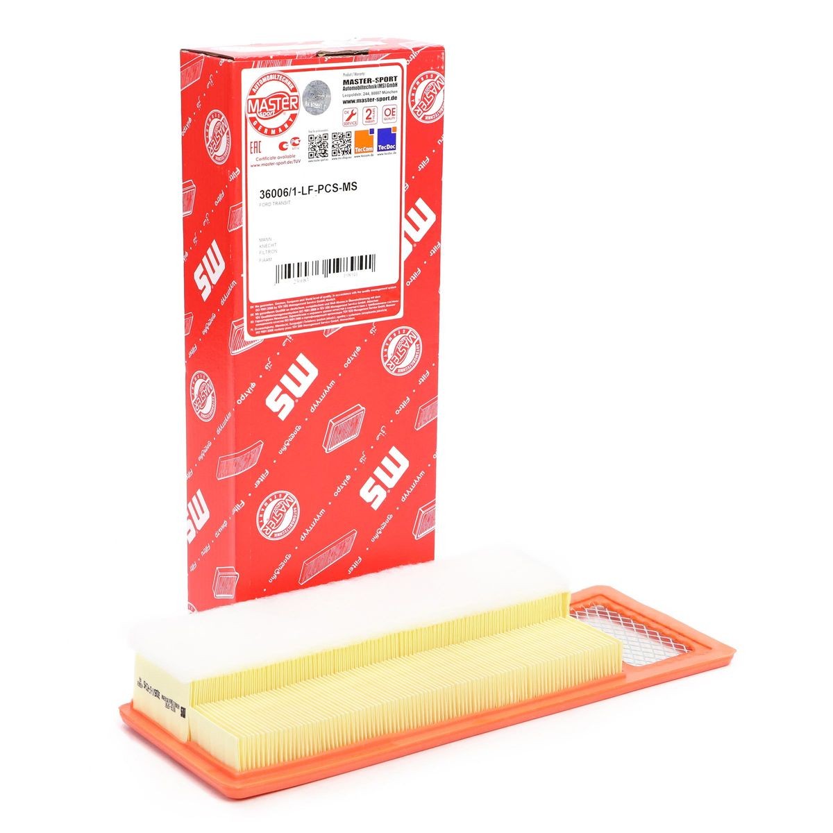 MASTER-SPORT Luchtfilter 36006/1-LF-PCS-MS 36006/1-LF-PCS-MS Luchtfilters FORD B-MAX MASTER-SPORT