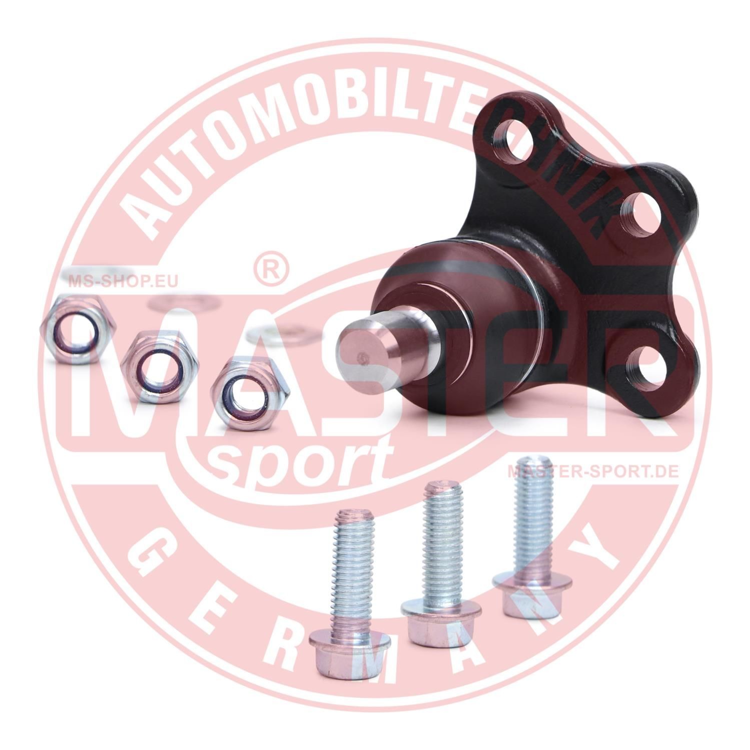 MASTER-SPORT Pallonivel 37515-SET-MS Pallonivel MASTER-SPORT Etuakseli, Tarvikkeilla