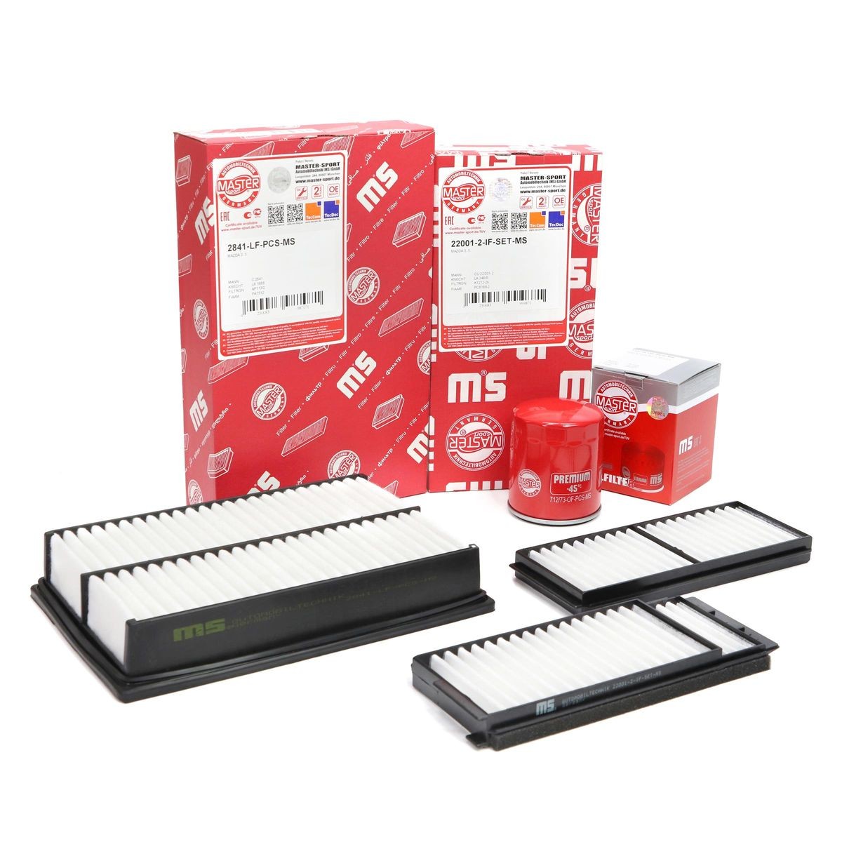 MASTER-SPORT Σετ φίλτρων 450001222 MASTER-SPORT 450001222 Σετ φίλτρων Mercedes-Benz MB 100 γνήσια