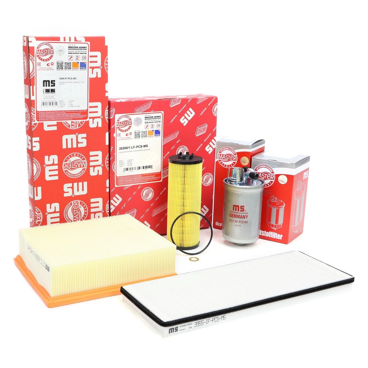 MASTER-SPORT Filtersett 450001602 MASTER-SPORT Filtersett VW 450001602