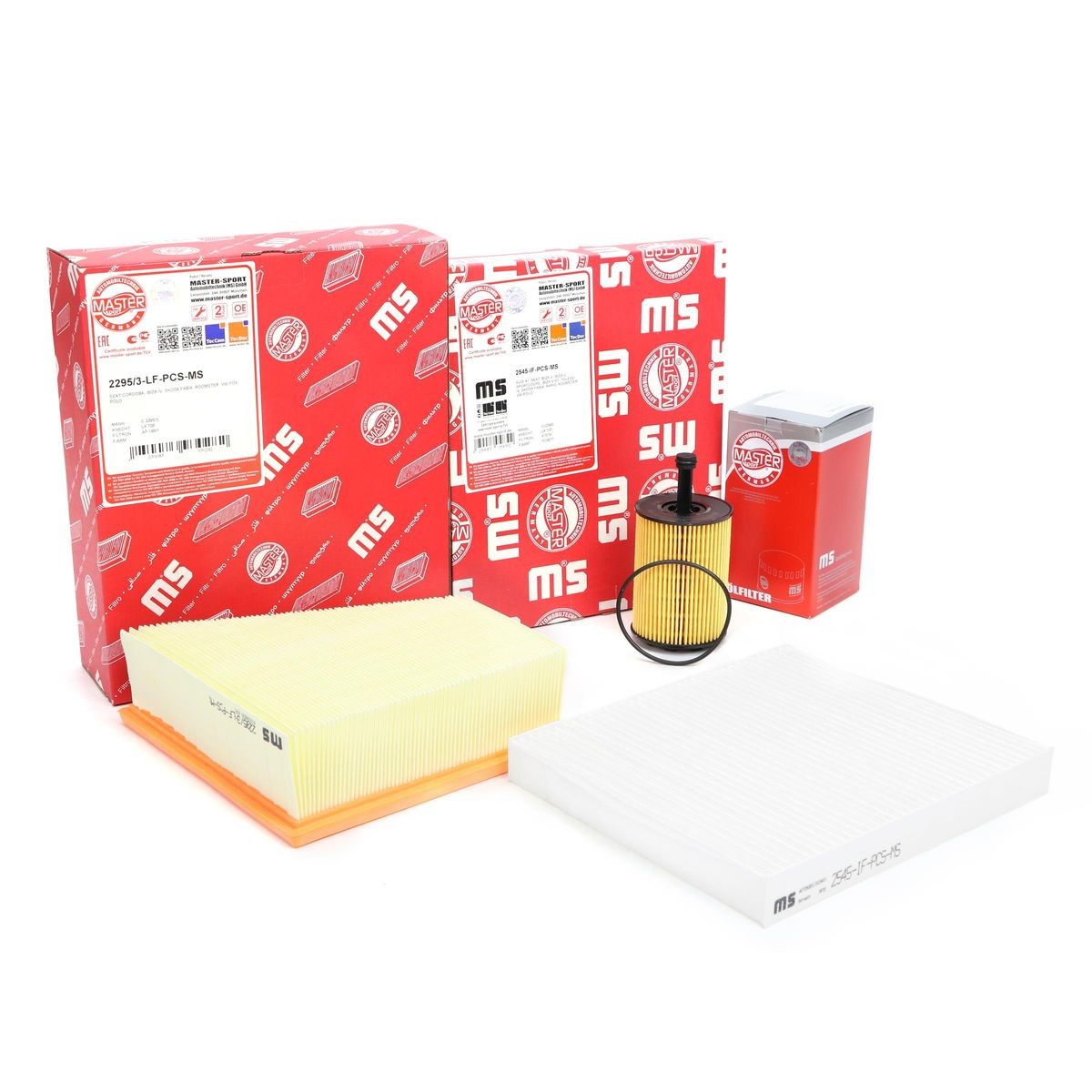 MASTER-SPORT Filterset 450001612 Onderhoudspakket en filterset MASTER-SPORT EXEO 450001612 goedkoop