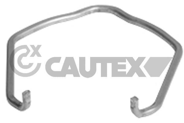 CAUTEX Collare di fermo, Flessibile aria alimentazione 751064 Costo Supporto paraurti CAUTEX Volkswagen 751064