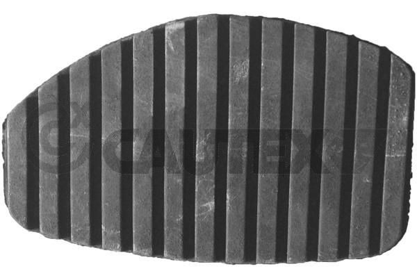 CAUTEX Capa de pedal, pedal da embraiagem 751115 CAUTEX 751115 Borracha do pedal Peugeot 306 Cabrio preço