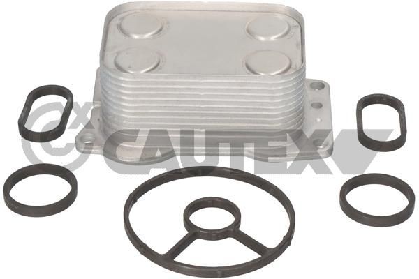 CAUTEX Ψυγείο λαδιού, λάδι κινητήρα 751801 Ψυγείο λαδιού CAUTEX LANCIA 751801