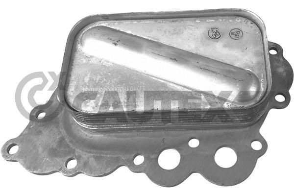 CAUTEX Chladič motorového oleja 751829 751829 Olejový chladič CAUTEX BMW Rad 3