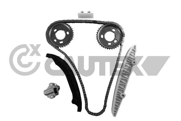 CAUTEX Sada rozvodovej reťaze 752090 752090 Riadiaca retaz FORD TOURNEO CONNECT CAUTEX