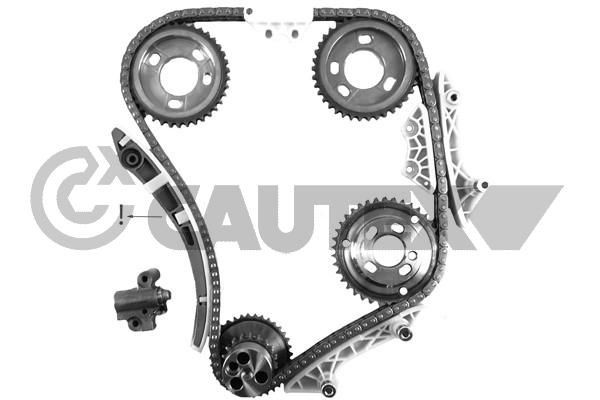 CAUTEX Steuerkettensatz 752117 752117 Steuerkette CAUTEX NISSAN NOTE