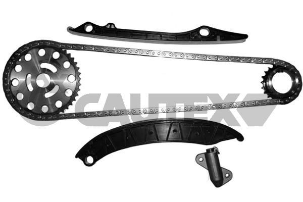 CAUTEX Kit catena distribuzione 752118 752118 costo Catena di distribuzione OPEL ZAFIRA CAUTEX