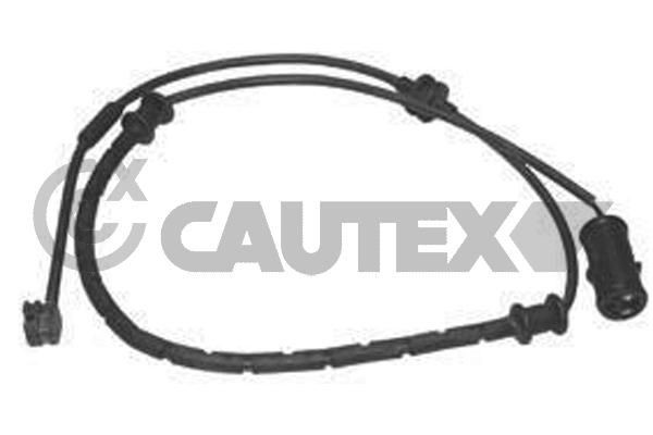CAUTEX Témoin d'usure de plaquette de frein 755101 BMW X6 Kit de contact avertisseur usure des garnitures de freins CAUTEX 755101
