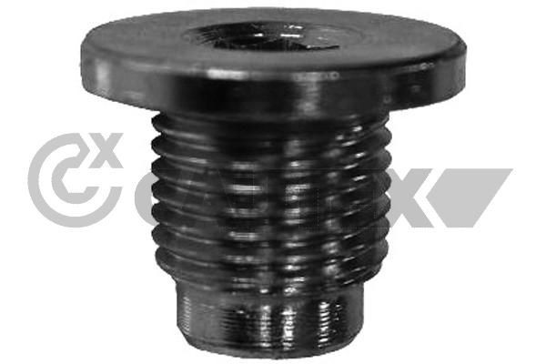 CAUTEX Afsluitschroef, oliepan 756775 Seat LEON Olie aftapplug CAUTEX 756775