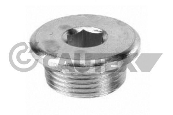CAUTEX Afsluitschroef, oliepan 756812 756812 Carterplug SEAT LEON CAUTEX