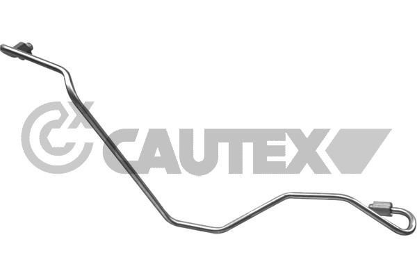 CAUTEX Oljeledning, lader 757085 Oljerør turbo SKODA CAUTEX 757085