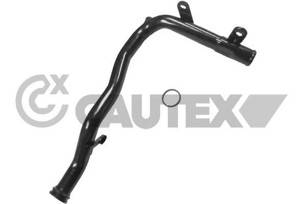 CAUTEX Potrubie chladiacej kvapaliny 757182 757182 Chladičové hadice CAUTEX RENAULT CLIO