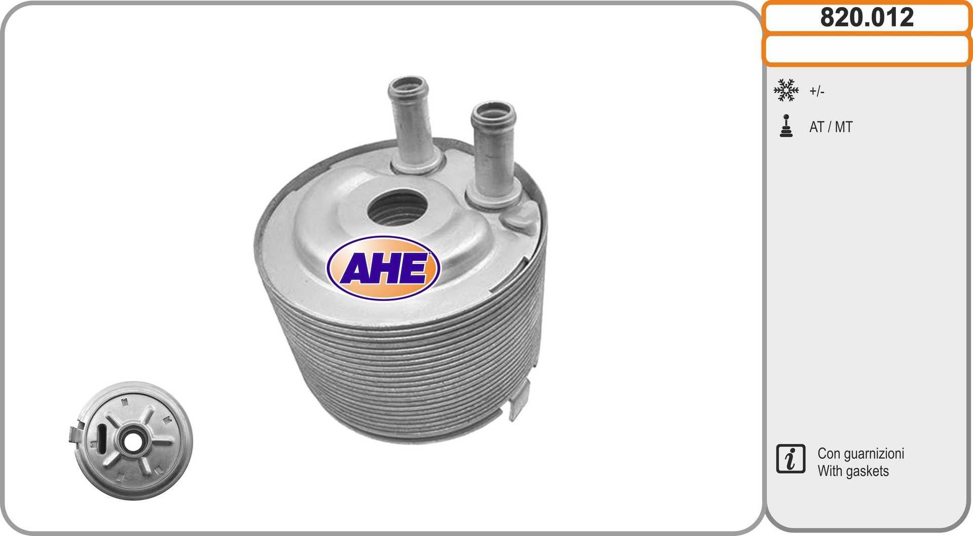 AHE Oljekylare 820.012 820.012 AHE oljekyl NISSAN MURANO