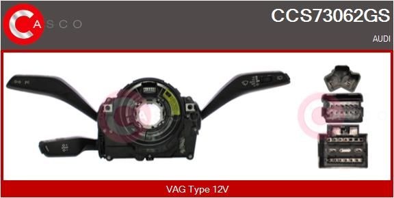 CASCO Ohjausakselin kytkin CCS73062GS Audi A4 B9 Allroad kytkin ohjausakseli CASCO CCS73062GS