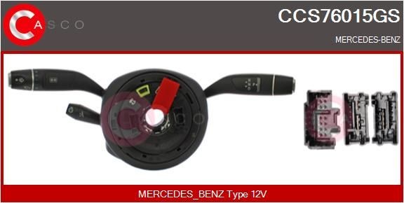 Stuurkolomschakelaar CASCO CCS76015GS CASCO CCS76015GS Knipperlicht schakelaar MERCEDES-BENZ S-Klasse 2014