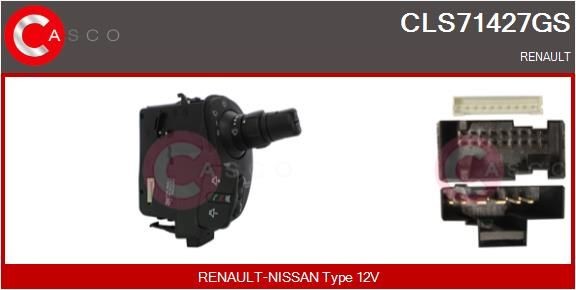 CASCO Διακόπτης τιμονιού CLS71427GS Διακόπτης υαλοκαθαριστήρων CASCO Renault MEGANE CLS71427GS