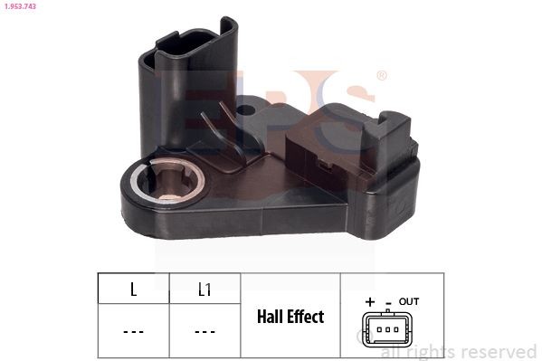 EPS Crankshaft sensor 1.953.743 EPS 1.953.743 genuine Volvo XC40 536 crankshaft pulse sensor price