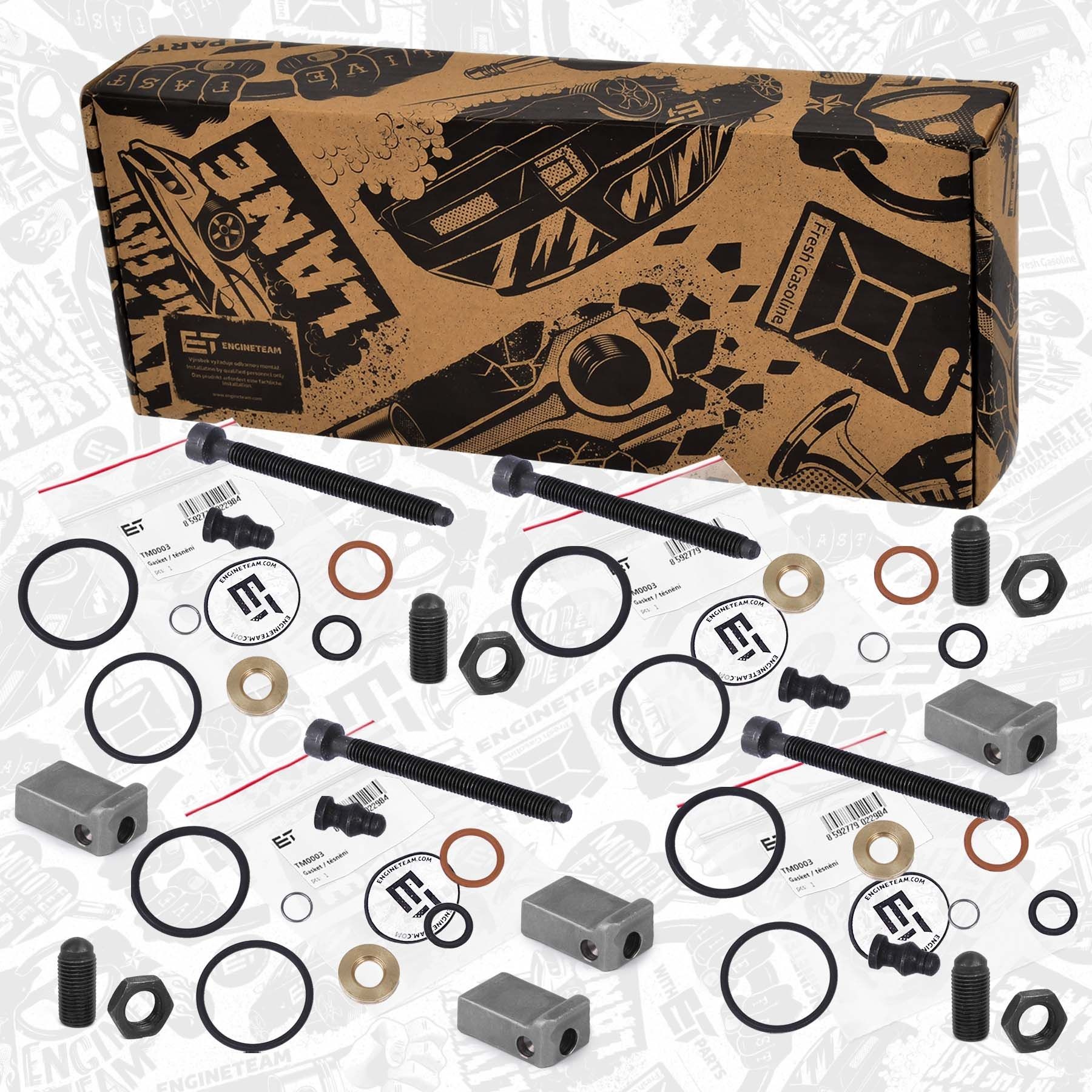 ET ENGINETEAM Kit guarnizioni, Iniettore TM0028VR2 ET ENGINETEAM TM0028VR2 Kit rondelle iniettori Skoda Felicia 6U1 prezzo