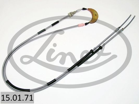 LINEX Vajer, manuell transmission 14.44.89 LINEX 14.44.89 Växelvajer Peugeot 1007 kostand