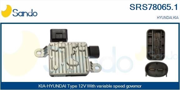 SANDO Formotstand, kjølevifte for el-motor SRS78065.1 Vifte motstand SANDO CEE'D SRS78065.1 billige