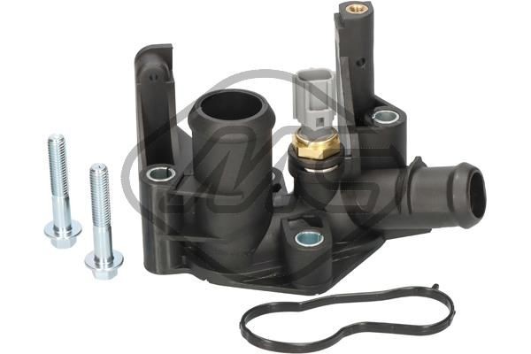 Metalcaucho Coolant Flange 45031 FORD FIESTA Metalcaucho engine thermostat 45031