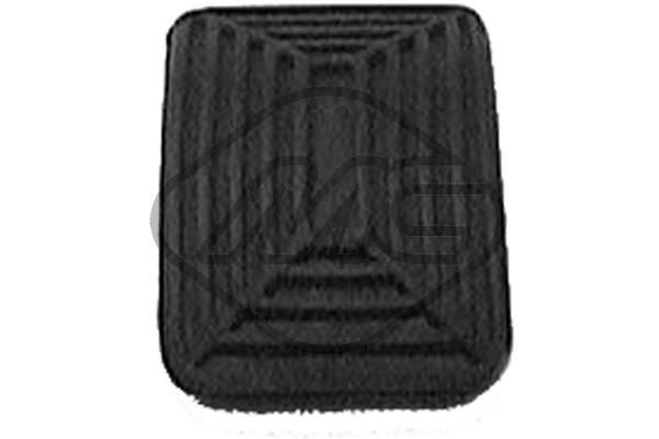 Metalcaucho Capa de pedal, pedal do travão 49771 49771 Capa de pedal Metalcaucho VW 1500/1600