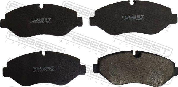 FEBEST Bremseklosser 1601-639F Sportsbremseklosser FEBEST M-Klasse 1601-639F billige