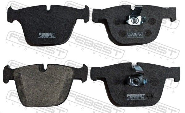 FEBEST Brzdové doštičky/platničky 1901-E70R Brzdová platnička FEBEST X6 1901-E70R lacné