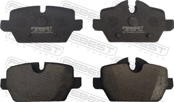 FEBEST Plaquettes de frein 1901-E90R Plaquettes FEBEST X5 1901-E90R pas cher