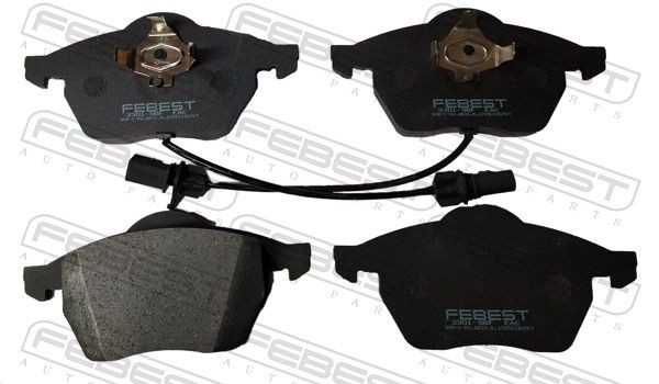 FEBEST Kit pastiglie freni 2301-9BF 2301-9BF costo Pastiglie freno sportive FEBEST Volkswagen PASSAT