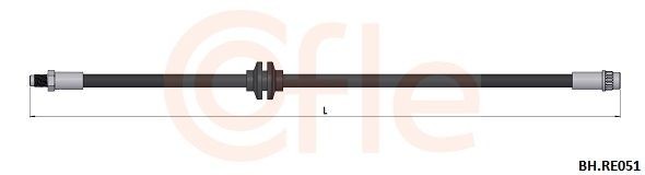 COFLE Bromsslang 92.BH.RE051 SUBARU bromsslangar COFLE 92.BH.RE051