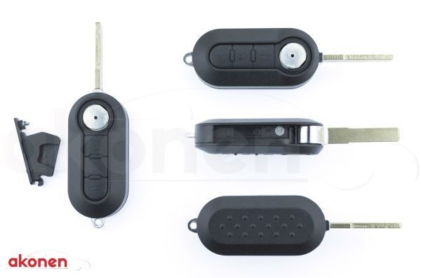 B CAR Περίβλημα, κλειδιών αυτοκινήτου 004FT001 Διακόπτες μίζας Fiat 26_, 28_, 27_ 004FT001 B CAR