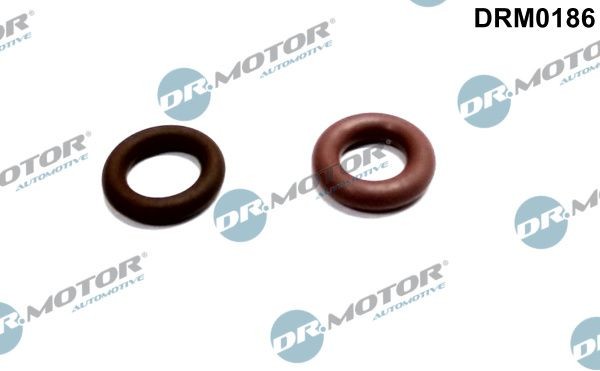 DR.MOTOR AUTOMOTIVE Pakningssæt, indsprøjtningsdyse DRM0186 DR.MOTOR AUTOMOTIVE DRM0186 Tætningsring indsprøjtningsventil Chevrolet Spark M200 billig