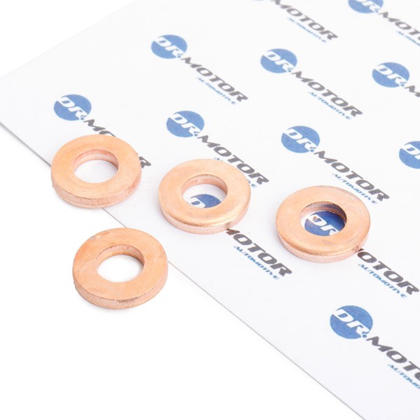 Pakningssæt, indsprøjtningsdyse DR.MOTOR AUTOMOTIVE DRM0198S DR.MOTOR AUTOMOTIVE DRM0198S Pakningssæt indsprøjtningsdyse Toyota AYGO 2009