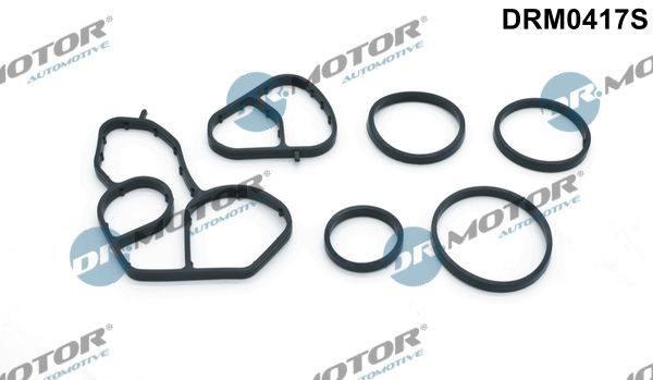 DR.MOTOR AUTOMOTIVE Packningssats, oljekylare DRM0417S DR.MOTOR AUTOMOTIVE DRM0417S Packning oljekylare Mazda 323 Familia BJ original