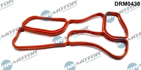 DR.MOTOR AUTOMOTIVE Oil cooler gasket DRM0430 DR.MOTOR AUTOMOTIVE DRM0430 Mercedes Sprinter 3t Van oil cooler seal replacement