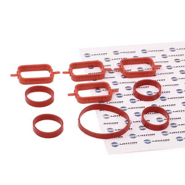 Packningssats, insugsgrenrör DR.MOTOR AUTOMOTIVE DRM0587S DR.MOTOR AUTOMOTIVE DRM0587S: Packningssats insugsgrenrör Land Rover FREELANDER 2002