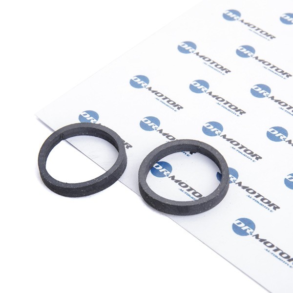 DR.MOTOR AUTOMOTIVE Gasket Set, oil cooler DRM058S DRM058S DR.MOTOR AUTOMOTIVE oil cooler gasket for SEAT ATECA