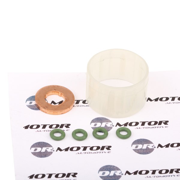 DR.MOTOR AUTOMOTIVE Seal Kit, injector nozzle DRM062 DR.MOTOR AUTOMOTIVE DRM062 AUDI Q8 injector seals replacement