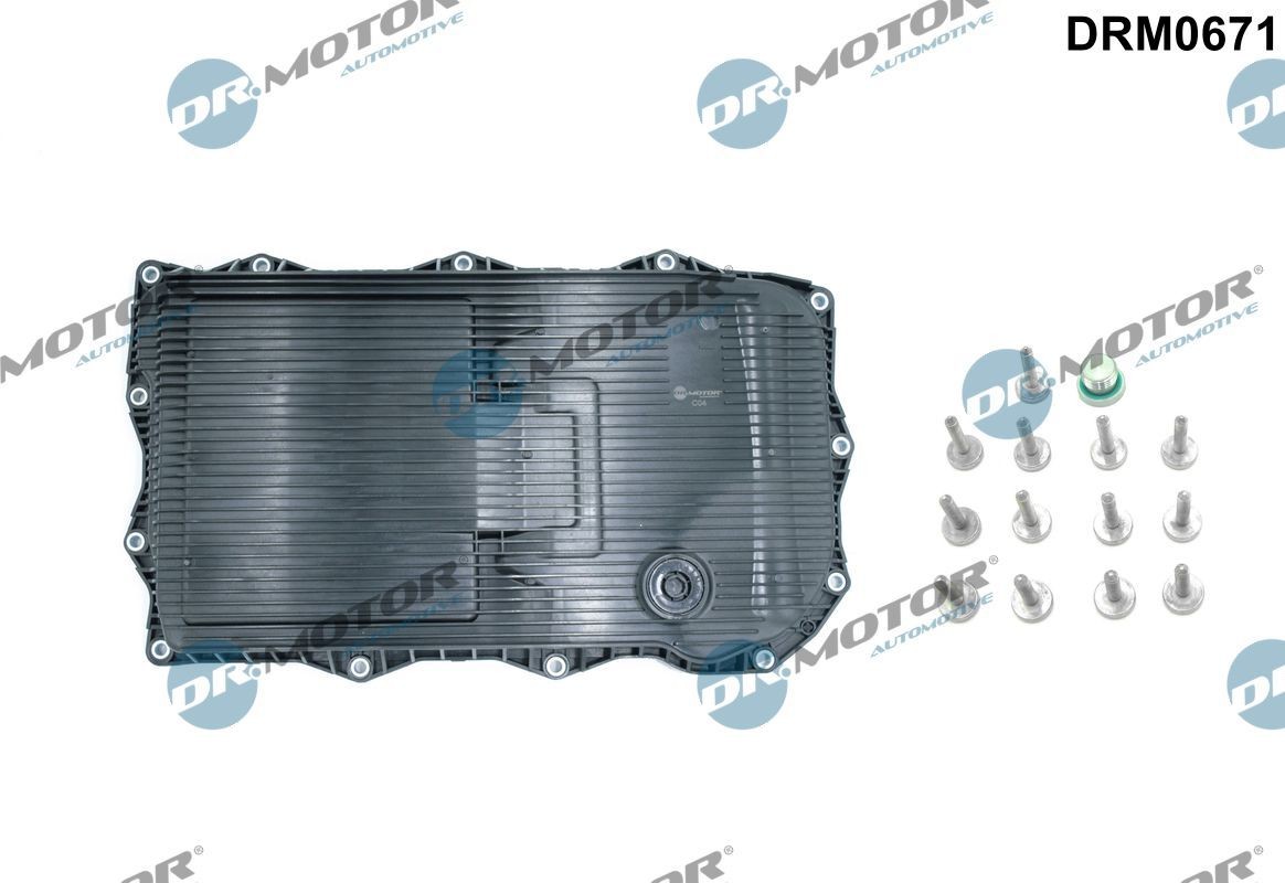 DR.MOTOR AUTOMOTIVE Hidrofiltru komplekts, Automātiskā pārnesumkārba DRM0671 DRM0671 Eļļas vācele, automātiskā pārnesumkārba OPEL MOVANO DR.MOTOR AUTOMOTIVE