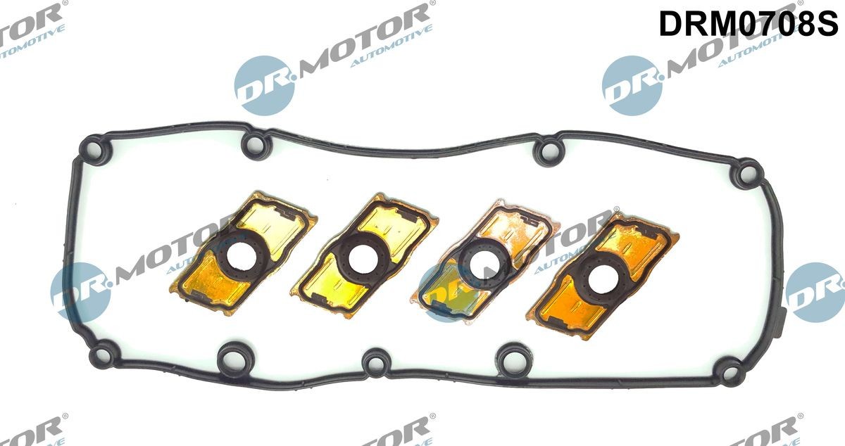 DR.MOTOR AUTOMOTIVE Σετ στεγανοπ., κάλ. κυλινδροκεφαλής DRM0708S DR.MOTOR AUTOMOTIVE DRM0708S Φλάντζα καπακιου βαλβίδων VW Multivan T6 σε χαμηλές τιμές