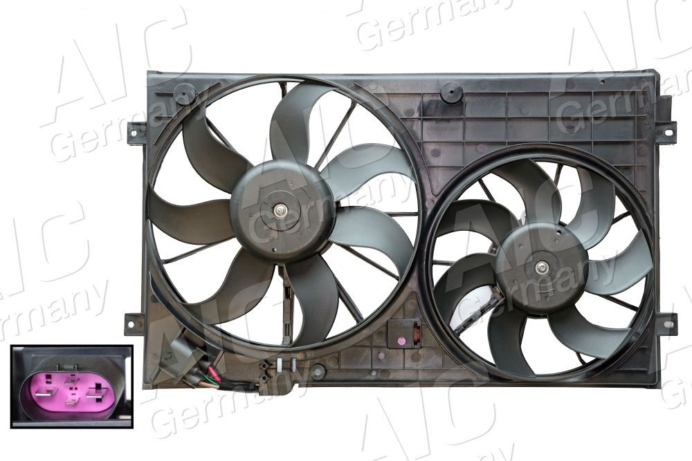 AIC Motoventilateur 54589 Ventilateur radiateur AIC FORTWO 54589 pas cher